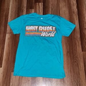 DISNEY Walt Disney World T Shirt Vibrant Colors Size Medium